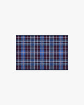 Josa Plaid Burgundy & Blue Rug by Humberto Leon