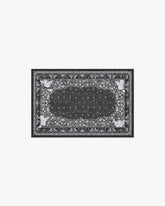 Humberto's Bandana Soft Black Rug by Humberto Leon