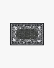 Humberto's Bandana Soft Black Rug by Humberto Leon