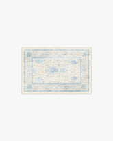 Serafina Cream & Blue Rug