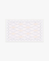 Happy Birthday Popo Cream & Rose Rug by Humberto Leon