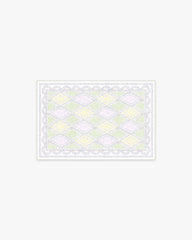 Happy Birthday Popo Pistachio & Lemon Rug by Humberto Leon