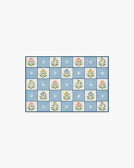 Cottage Trellis Blue Rug