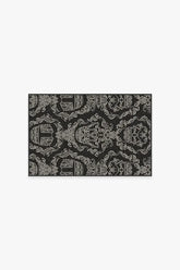 Dark Side Damask Charcoal Rug