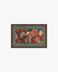 Vera Rust Multicolor Rug by Jungalow