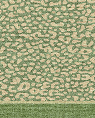 Cheeky Cheetah Green Rug
