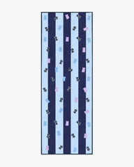 Todd Stripe Gummy Blue & Navy Rug by Humberto Leon