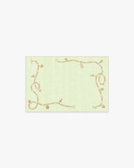M&E Charms Pale Green Rug by Humberto Leon