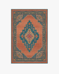 Sunset Bazaar Tropic Coral Rug by Matthew Williamson
