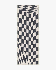 Ricardo Checkerboard Ivory & Black Rug by Humberto Leon
