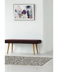 Delphina Black & White Rug