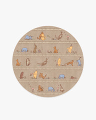 Time With Friends Tan Rug