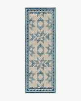 Louisa Cream & Blue Rug