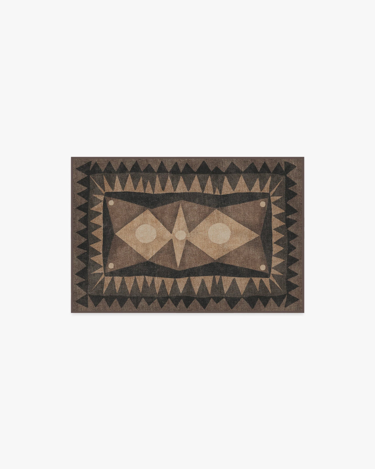 Hilma Charcoal Rug by Jungalow