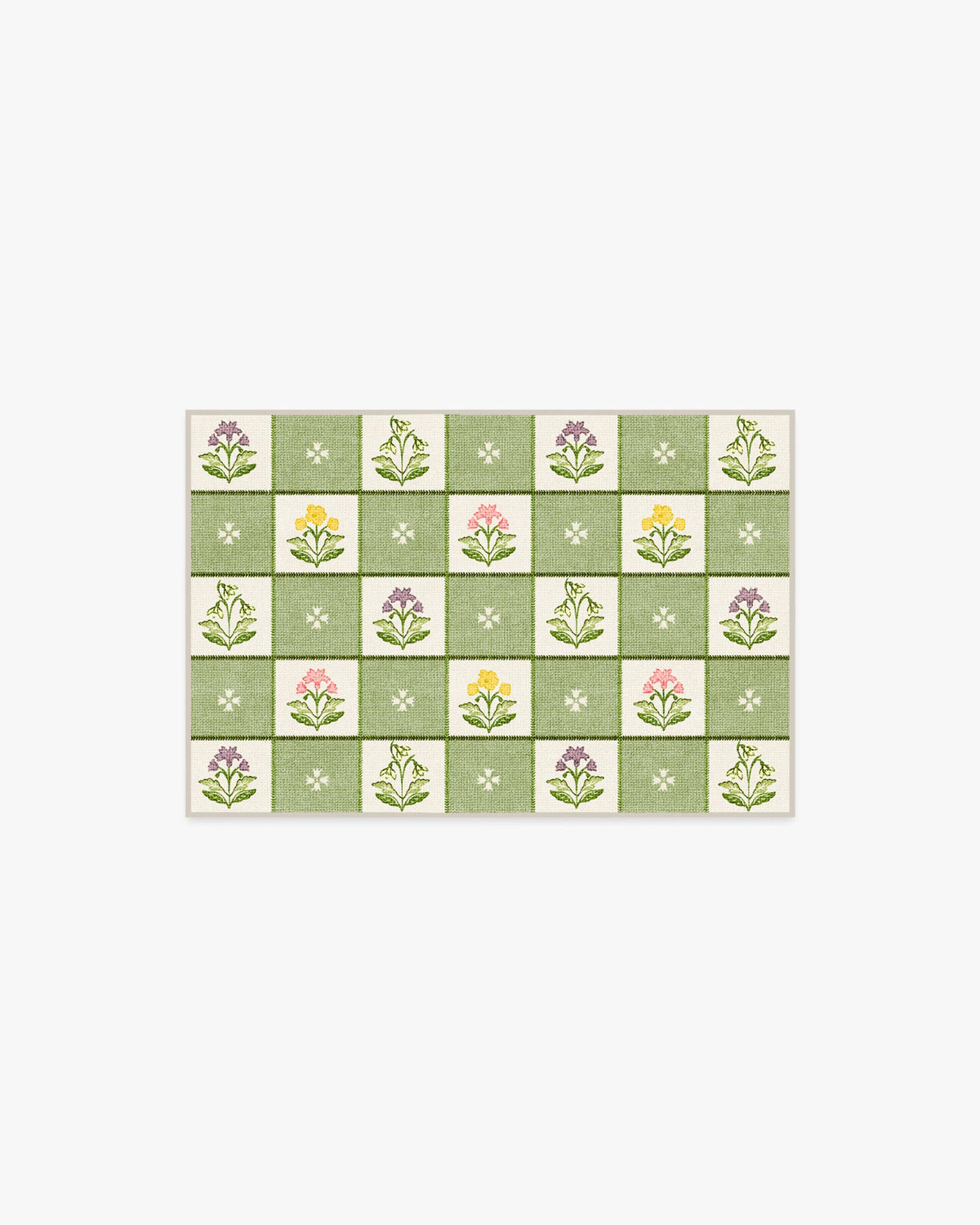 Cottage Trellis Sage Rug