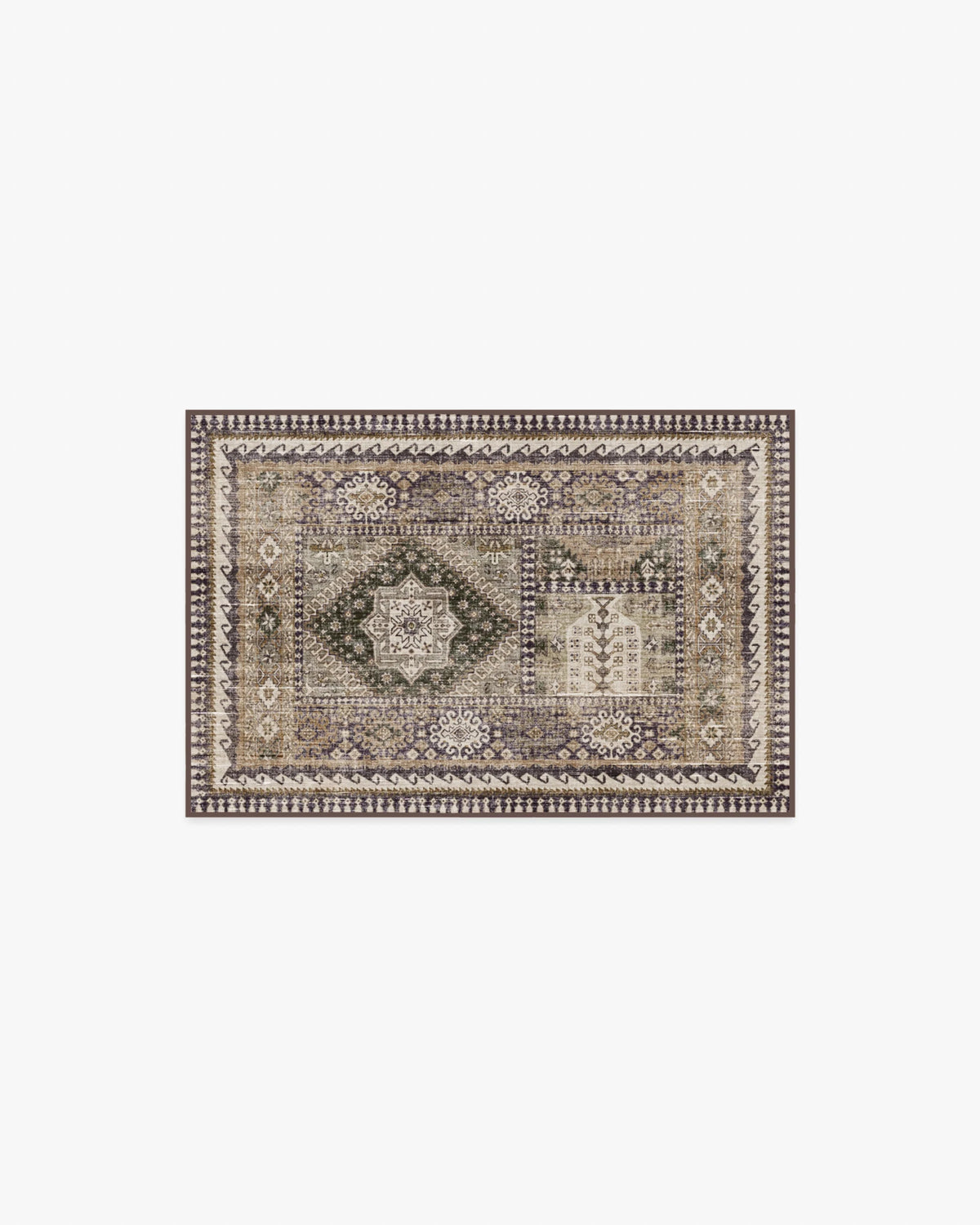 Rumi Olive & Tan Rug