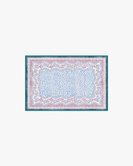 Wendy Animal Border Blue & Pink Rug by Humberto Leon