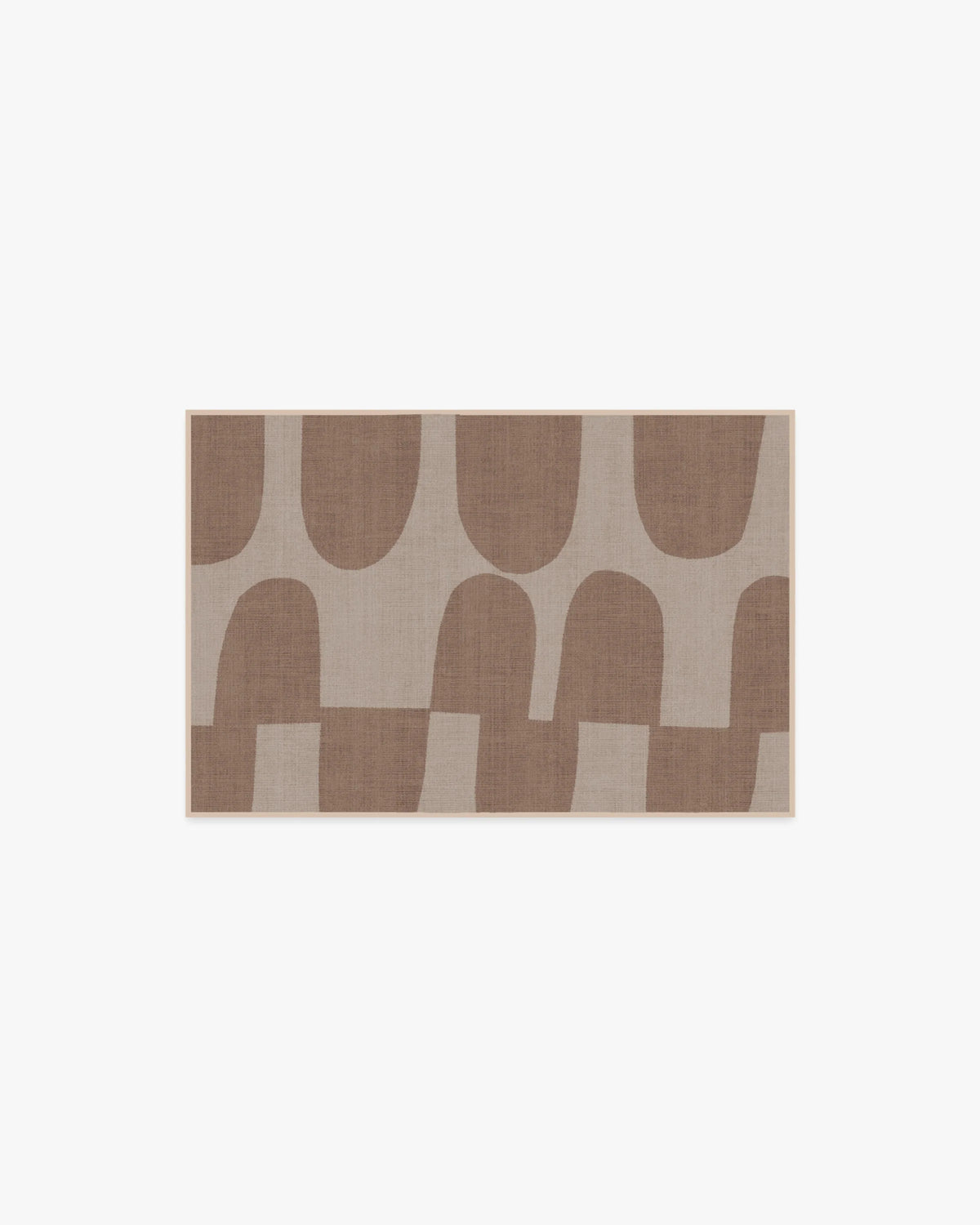 Ratsu Tan Rug by Marimekko