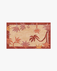Sabal Cream & Sunset Rug by Jungalow