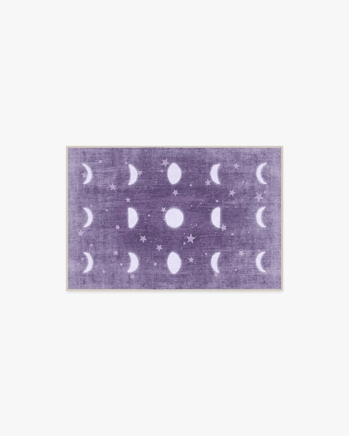 To The Moon And Back Mauve Rug by Humberto Leon