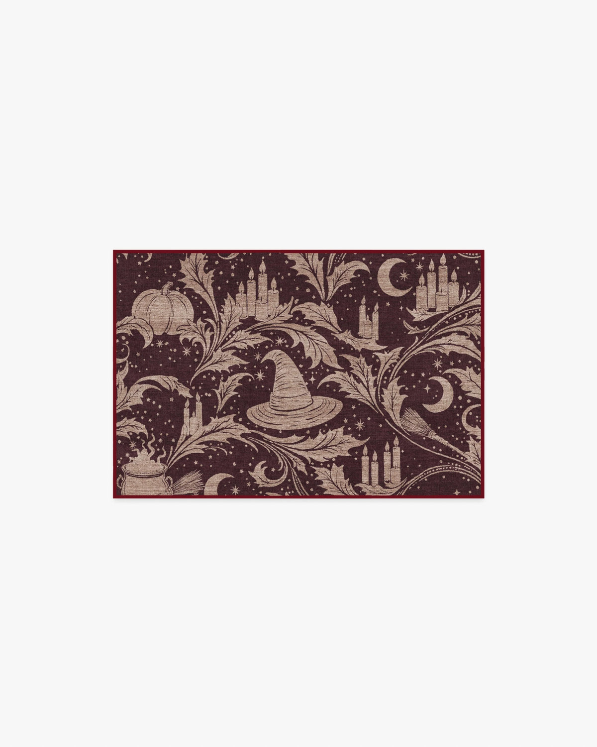 Autumn Alchemy Burgundy Rug
