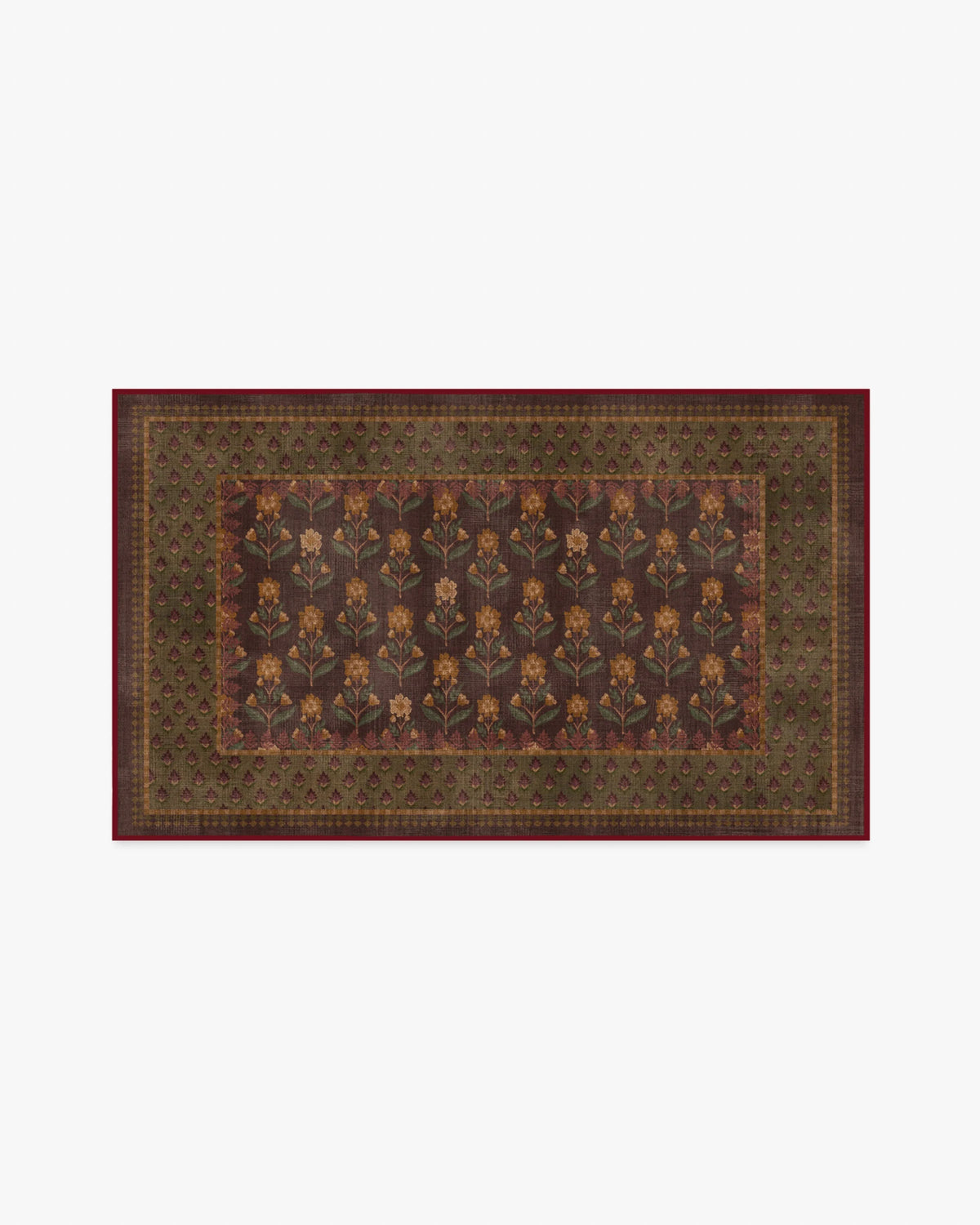 Sundara Brown & Olive Rug