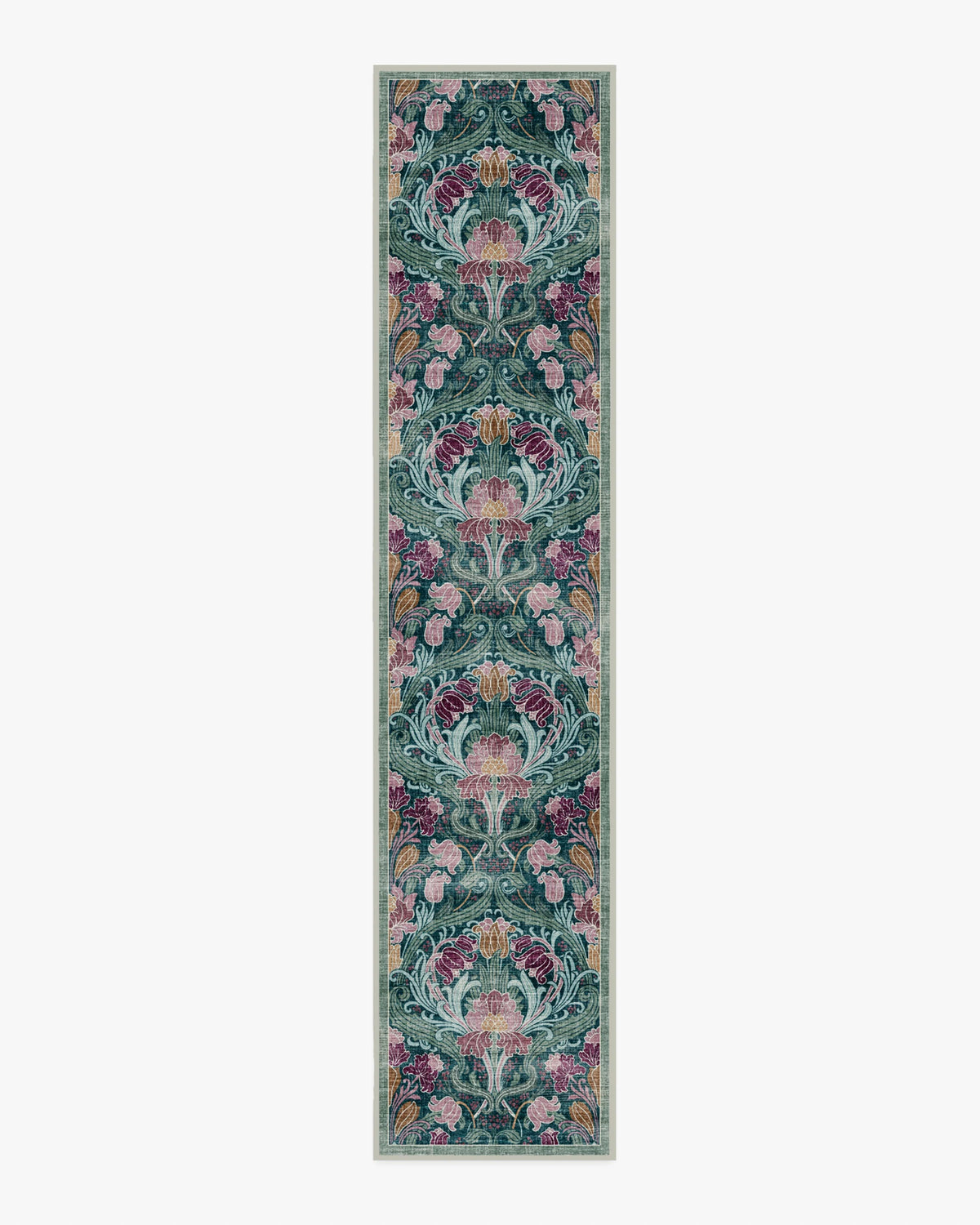 Flourish Teal Rug by Liberty