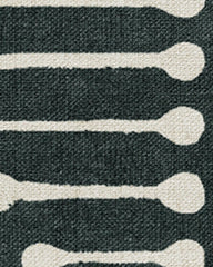 Inkdrop Charcoal Rug by Jonathan Adler